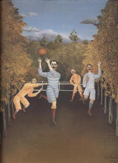 Henri Rousseau Soccer Players china oil painting image